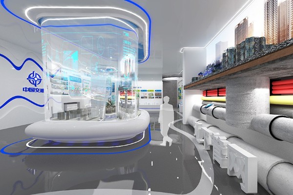 展厅设计设计公司党建荣誉室效果图设计图