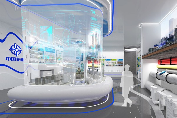 展厅展示设计公司科协体验展厅效果图设计图
