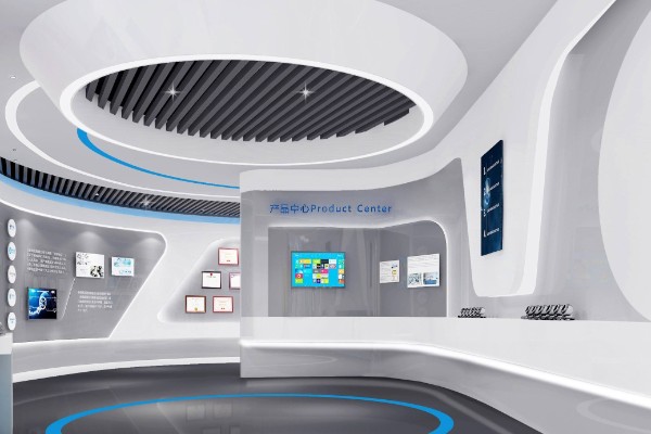 咸宁民营企业党建馆效果图设计图