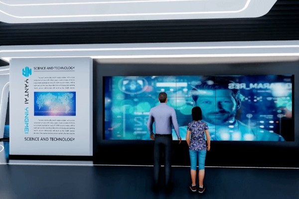 平顶山数字多媒体党建展厅设计效果图