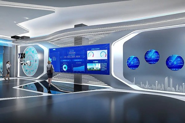 连云港数字多媒体声光电党建文化馆设计效果图