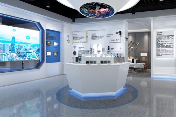 衡水数字多媒体红色党建馆设计效果图