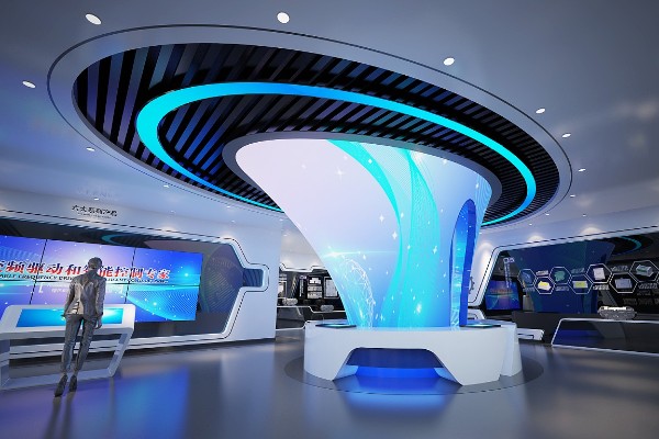 眉山数字多媒体党建教育基地设计效果图