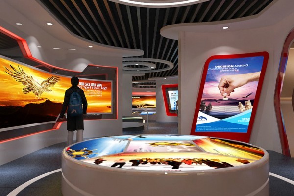 呼伦贝尔数字多媒体新农村党建文化宣传教育基地设计效果图