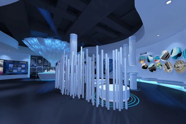 白银数字多媒体党建展厅设计效果图