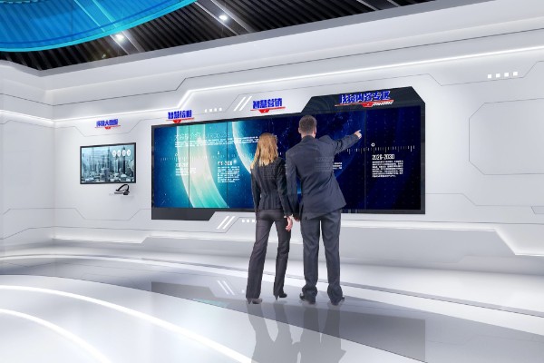 展厅展示设计公司科协体验展厅效果图设计图