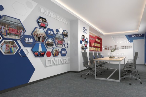 展馆装修设计公司党史党建馆效果图设计图