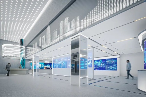 展厅专业设计公司党员教育基地效果图设计图