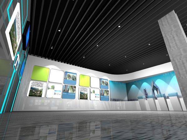 企业馆数字展厅哪家好效果图设计图