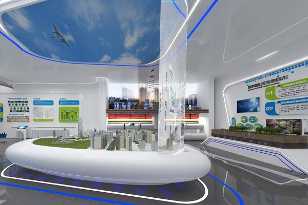 沉浸式展厅搭建商农业展示馆效果图设计图
