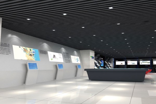 展馆设计施工一体化公司红色文化宣传室效果图设计图