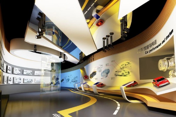 佳木斯数字多媒体红色党建教育基地设计效果图