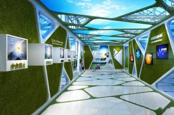 金华数字多媒体党建展览馆设计效果图