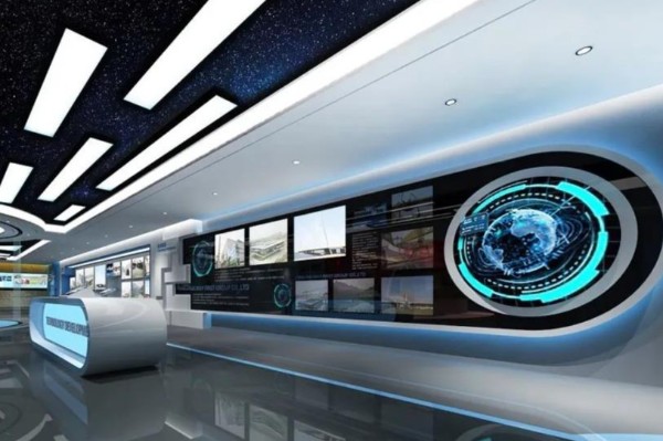 展馆展览设计公司党元素展馆效果图设计图