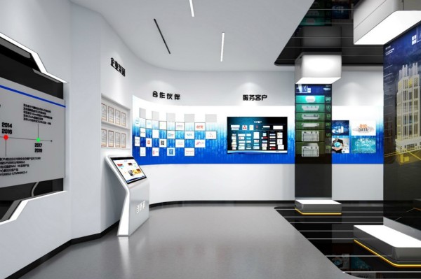 展馆展览设计公司党元素展馆效果图设计图