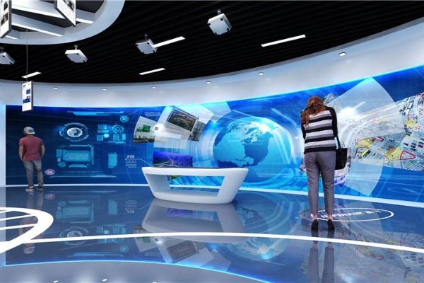 数字展厅设计公司党建文化馆效果图设计图