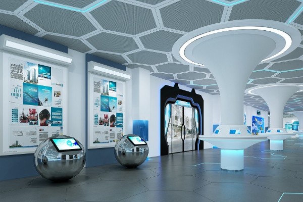 上海党群教育活动中心效果图设计图