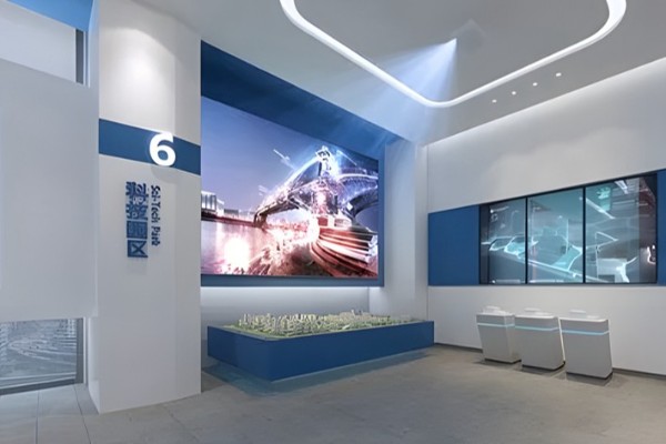 宜春数字多媒体政府党建展厅展馆设计效果图