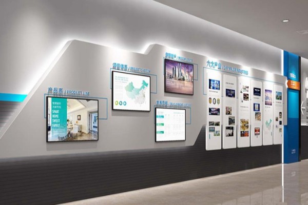 展厅设计企业效果图设计图