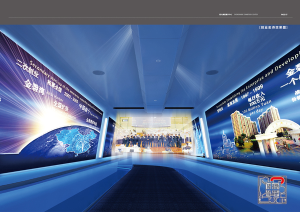 展厅展馆中控系统效果图设计图