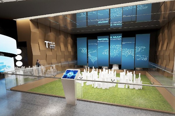 展厅设计方案效果图设计图