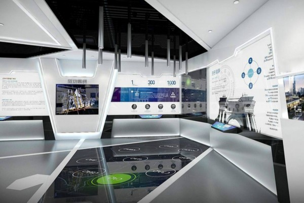 展厅展馆设计公司党建生活馆效果图设计图