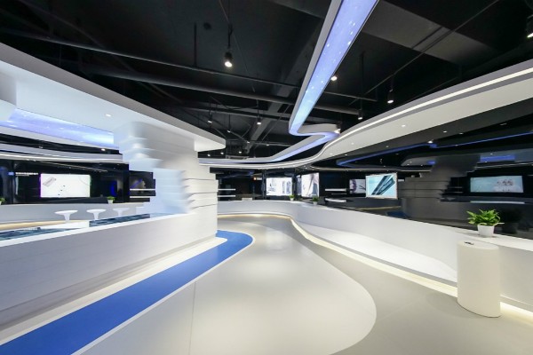 北海党建主题展厅展馆效果图设计图