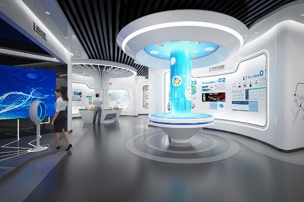 眉山数字多媒体党建教育基地设计效果图