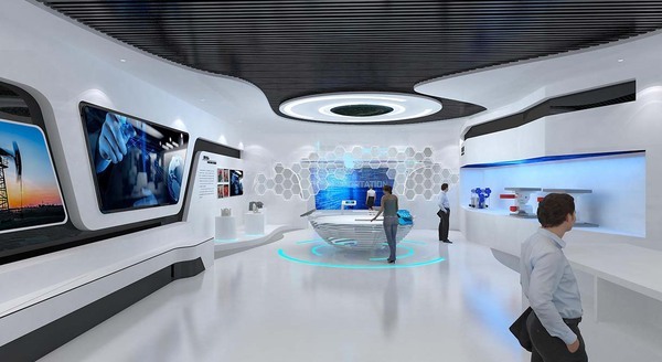 展厅中央控制系统效果图设计图