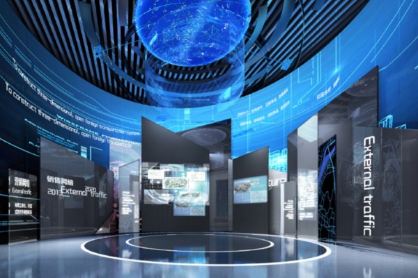 沉浸式展厅搭建商农业展示馆效果图设计图