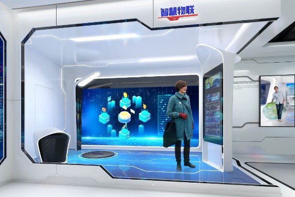 数字展厅设计公司党建文化馆效果图设计图