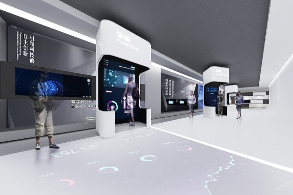 展厅专业设计公司档案规划馆效果图设计图