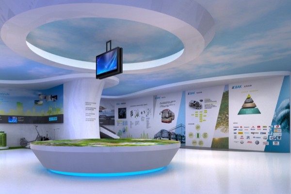 益阳数字多媒体党建荣誉室设计效果图