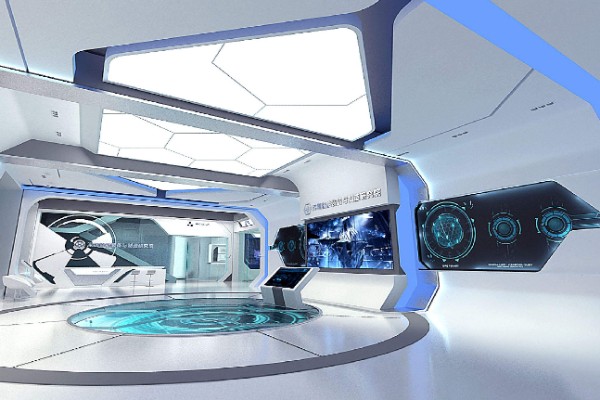 玉溪数字多媒体党建展览馆设计效果图