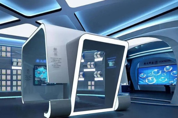 展台展馆设计搭建公司红色党性教育基地效果图设计图