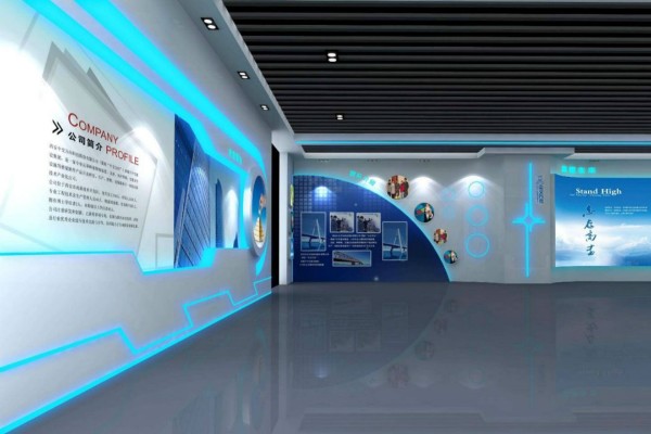 展馆设计施工公司城市文化展览馆效果图设计图