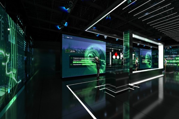 益阳党建展示馆效果图设计图