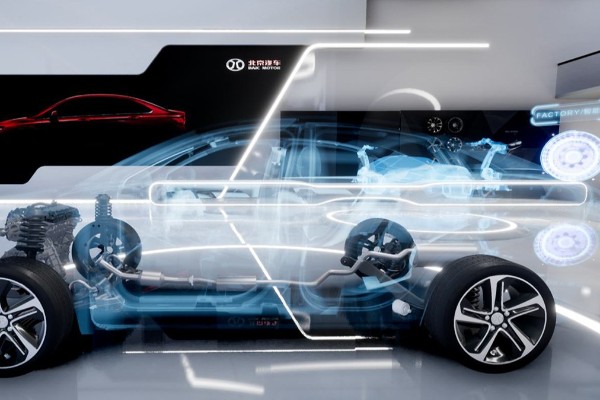 数据可视化展厅效果图设计图