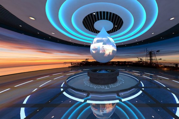 台州数字多媒体红色党建馆设计效果图