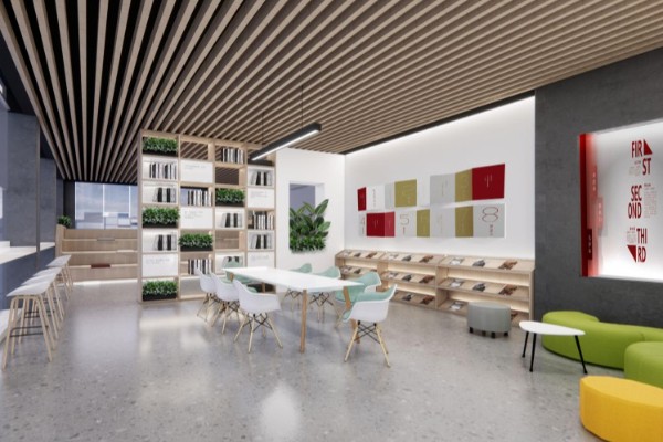 来宾党建文化教育馆效果图设计图