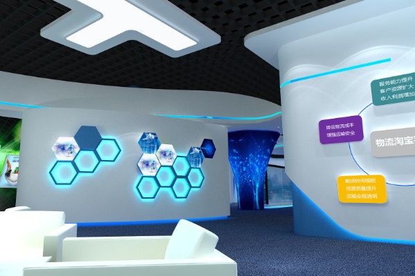 展馆展览设计公司民防宣教体验馆效果图设计图