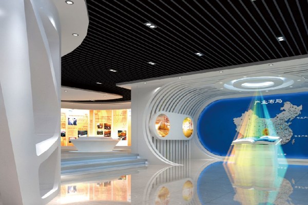 玉树政府党建展厅展馆效果图设计图