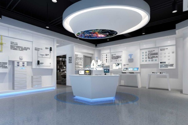 潮州数字多媒体智慧党建体验馆设计效果图