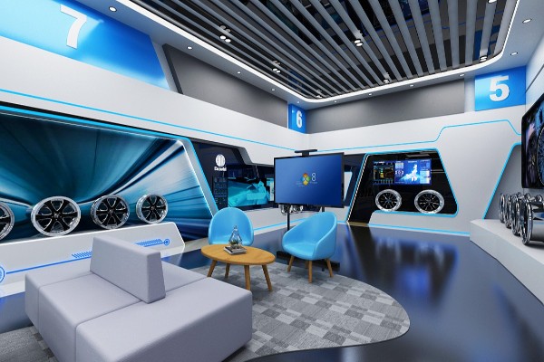 海西数字多媒体党建文化展览馆设计效果图