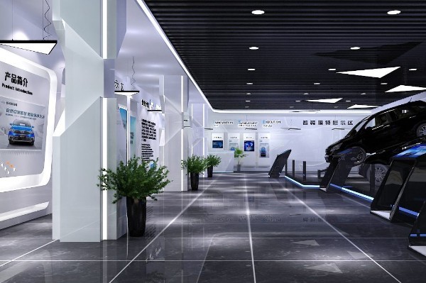 展览展厅设计公司民防宣教体验馆效果图设计图