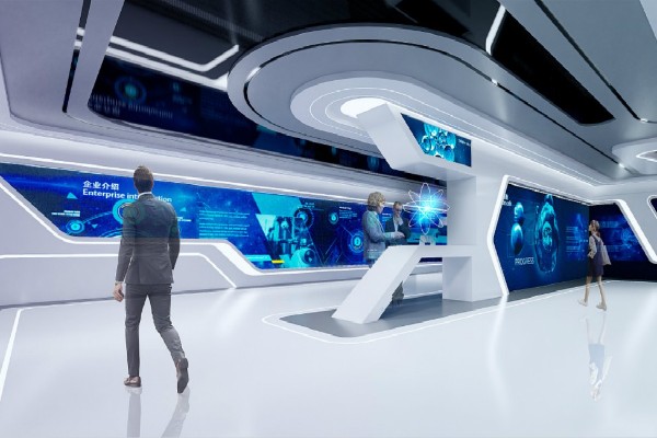 益阳党建展示馆效果图设计图