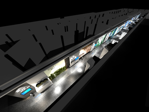 非公党建馆效果图设计图