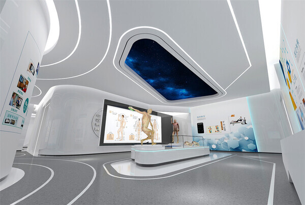 展厅控制效果图设计图