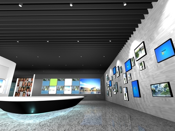 数字展览馆效果图设计图