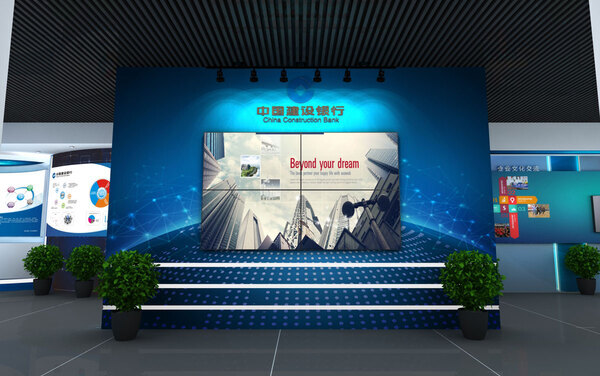 智能展厅展馆建设公司民防科普体验馆效果图设计图